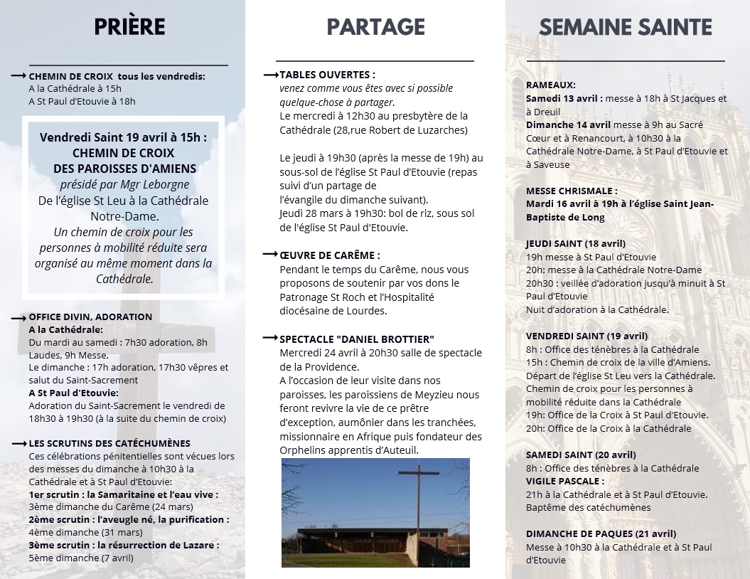 Carême 2019 (partie 2).