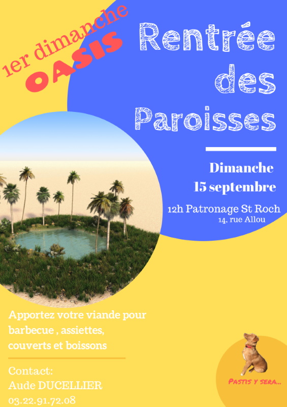 1er Dimanche OASIS.